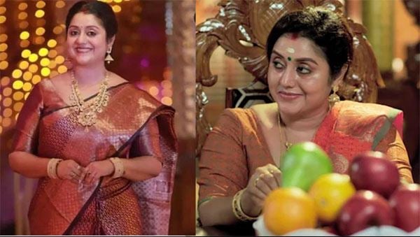 Nithya Sasi in scenes in the TV serial