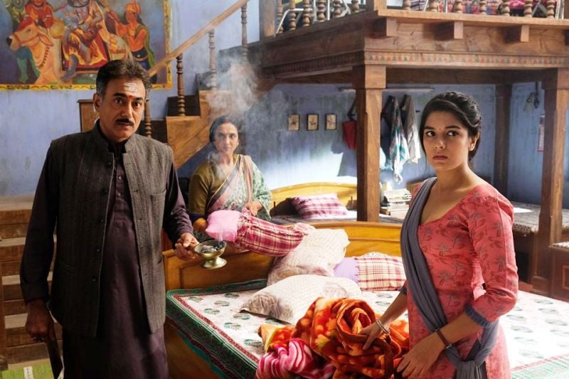 Nitish Bharadwaj in a still from Kedarnath (2018)