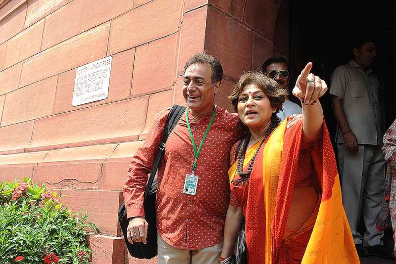 Nitish Bharadwaj in the Parliament of India