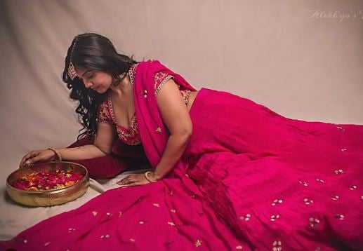 Nitya Shetty during a photoshoot