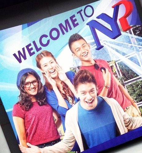 Nivaashiyni in a print advertisement