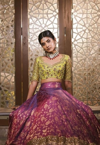 Nivedhithaa Sathish in a photoshoot