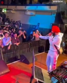 NseeB during a live concert