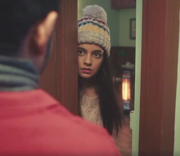 Nupur Nagpal in a still from the advertisement of OYO Rooms