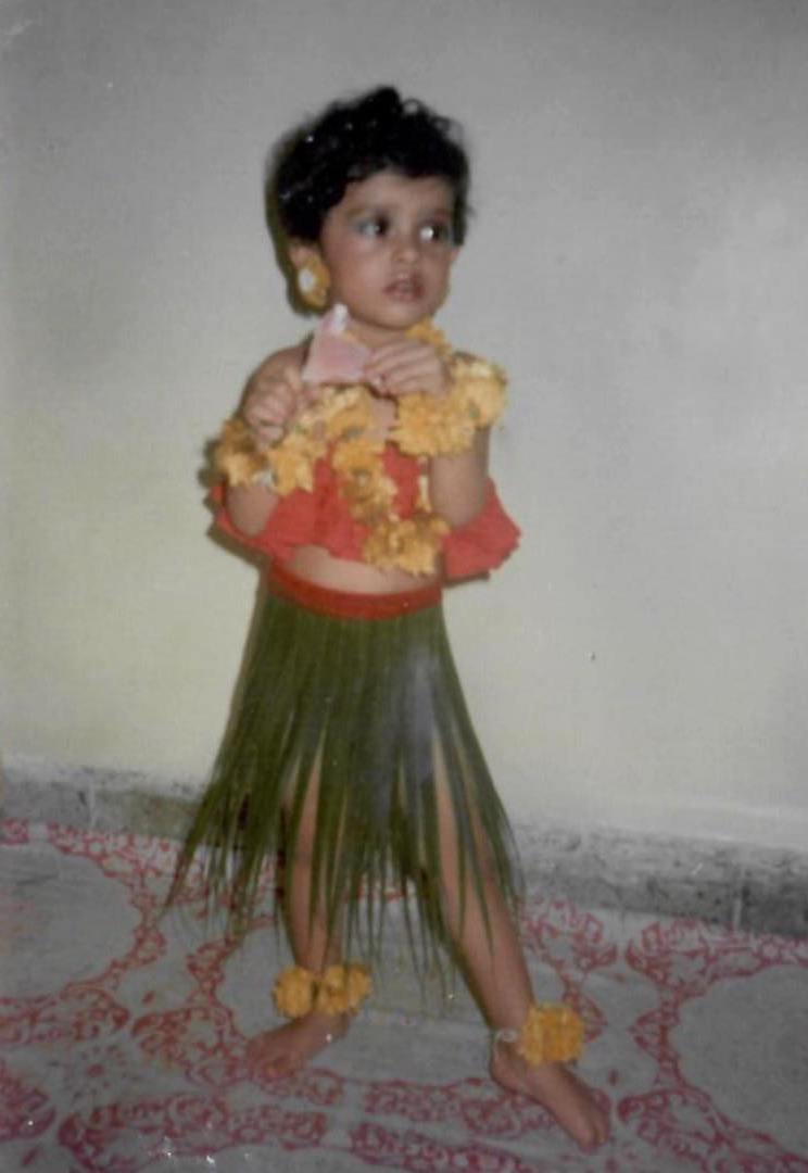 Nushrat Bharucha during her first theatre performance