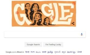 Nutan 81st birthday celebrated by Google