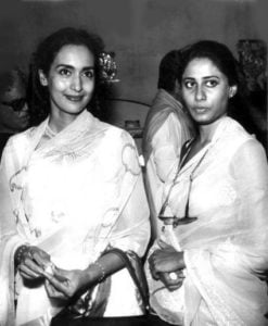 Nutan with Smita Patil
