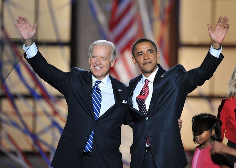 Obama and Biden after Biden