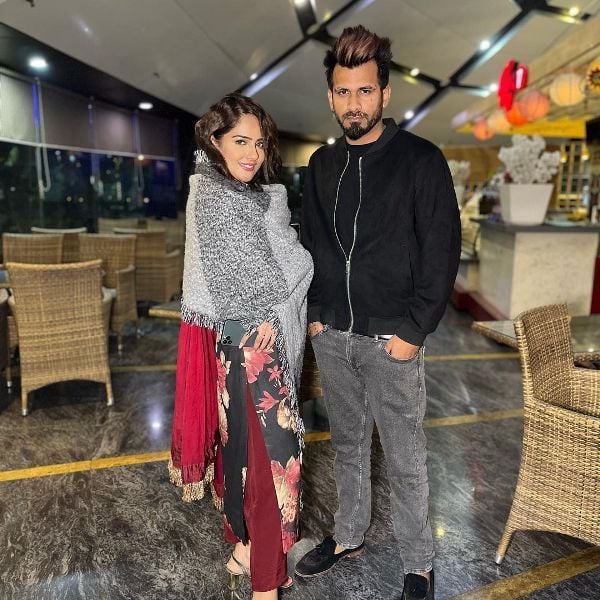 Obed Afridi with Malvi Malhotra