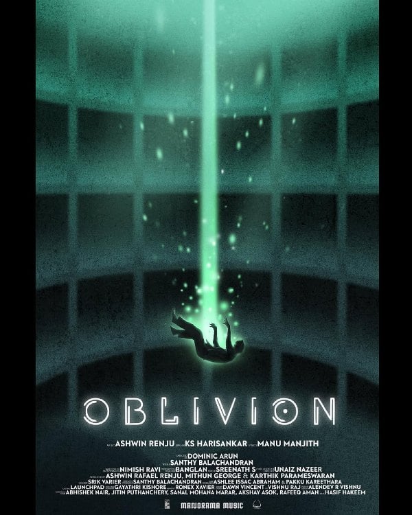 Oblivion music video poster