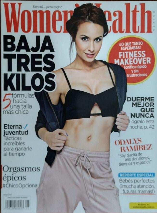 Odalys Ramírez on the cover of Women