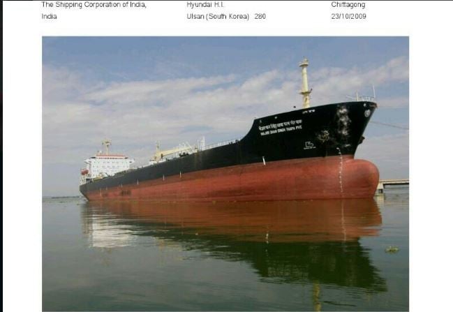 Oil Tanker of Shipping Corporation of India Named after Dhan Singh Thapa