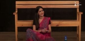 Ojasvi Sharma in a still from the play performed at Anupam Kher