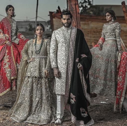 Omer Shahzad in a photoshoot for Deepak Perwani