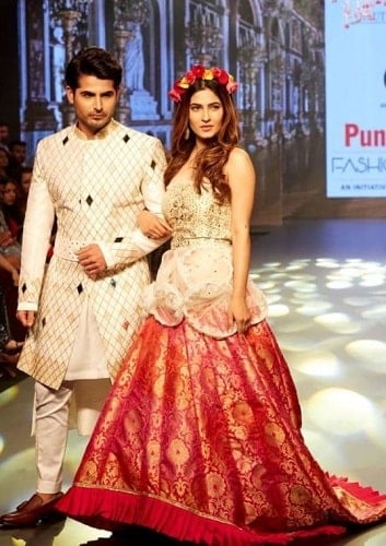 Omkar Kapoor in a fashion show