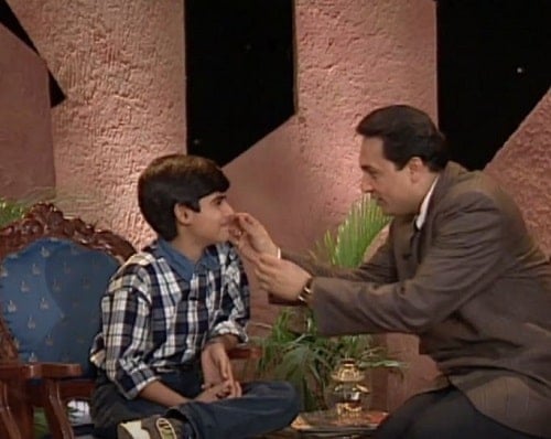 Omkar Kapoor in an episode of Movers and Shakers