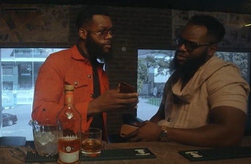 Oseloka Mbadiwe and Ozumba Mbadiwe in a still from My Name is Tayo