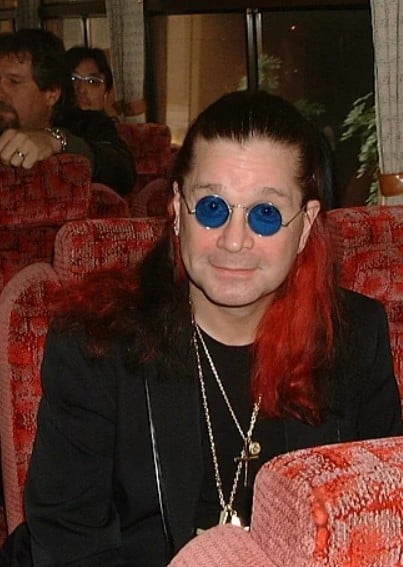 Ozzy Osbourne on tour in Japan in April 1999