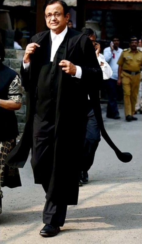 P. Chidambaram In Court