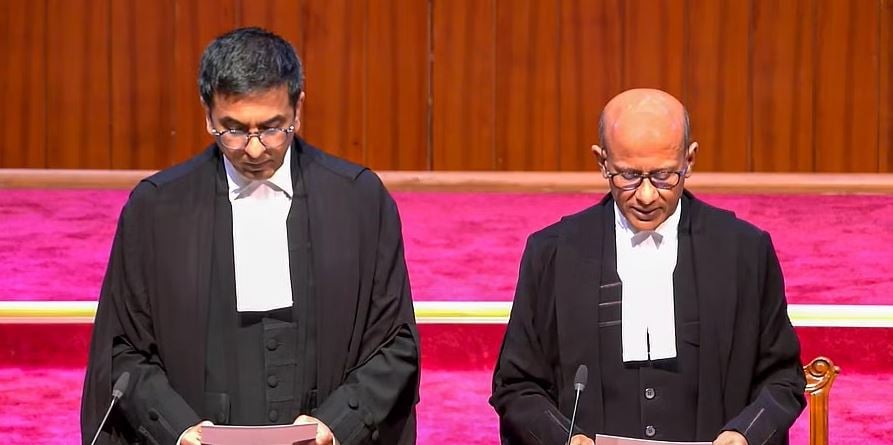 P. V. Sanjay Kumar swearing-in as the Judge of the Supreme Court of India