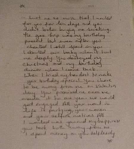 Jiah Khan’s suicide letter - Page 5
