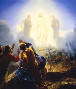 Painting of Transfiguration of Jesus