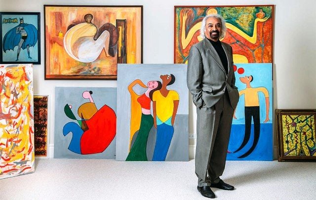 Paintings of Sam Pitroda