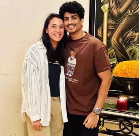 Palash Muchhal and Smriti Mandhana