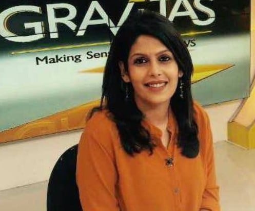 Palki S Upadhyay while working at WION