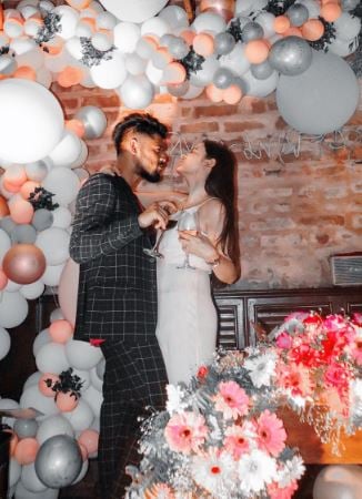 Pallavi Dey during a celebration