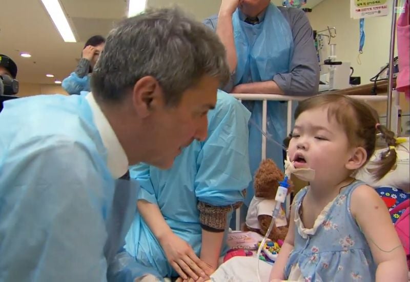 Paolo Macchiarini with Hannah Warren