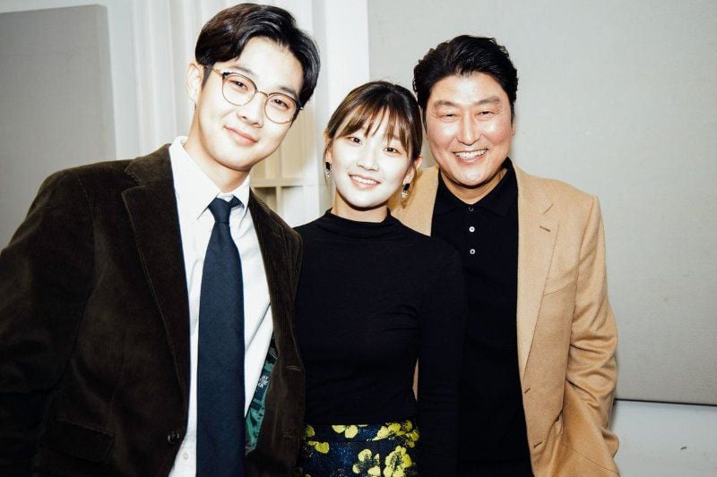 Park So-dam with Song Kang-ho