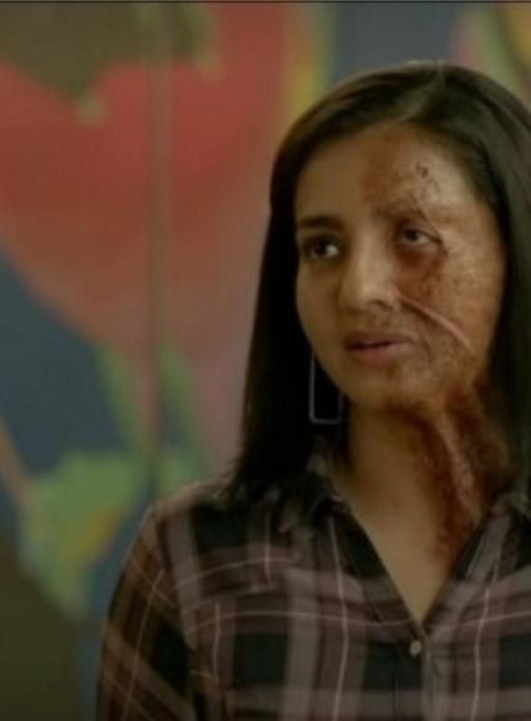 Parvathy Thiruvothu in a still from the film 