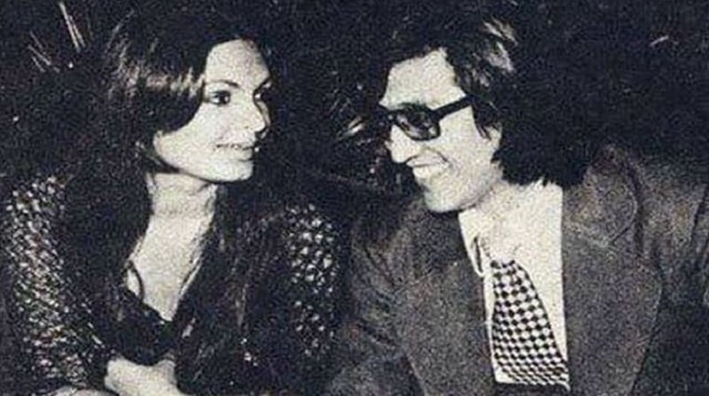 Parveen Babi and Danny Denzongpa