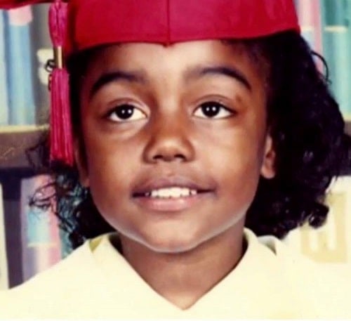 Patina Miller during her school days