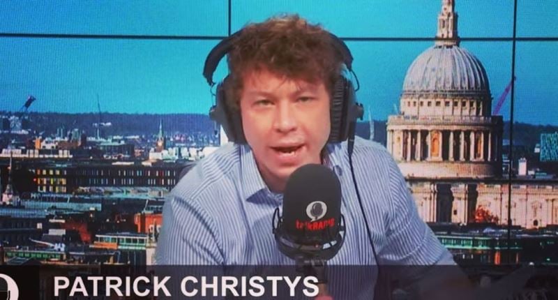 Patrick Christys hosting talkRADIO