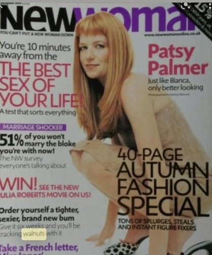 Patsy Palmer featured on a magazine cover