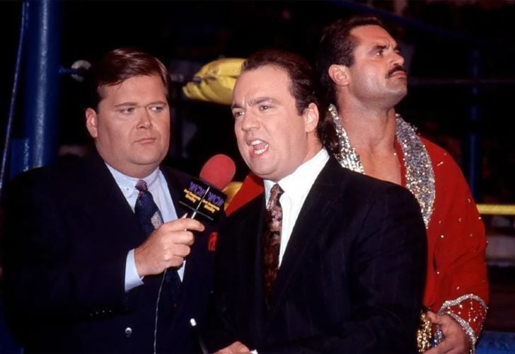 Paul Heyman with Rick Rude