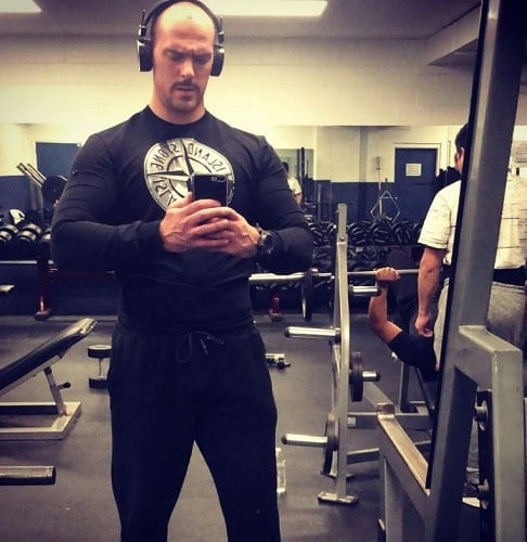 Paul Morina at a gym