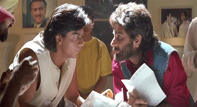 Pavan Malhotra (right) in the film 