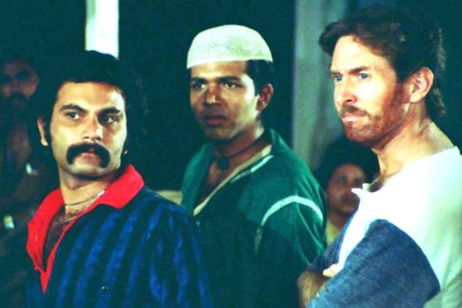 Pavan Malhotra (left) in the film 