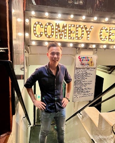 Peng Dang, an Asian American comedian