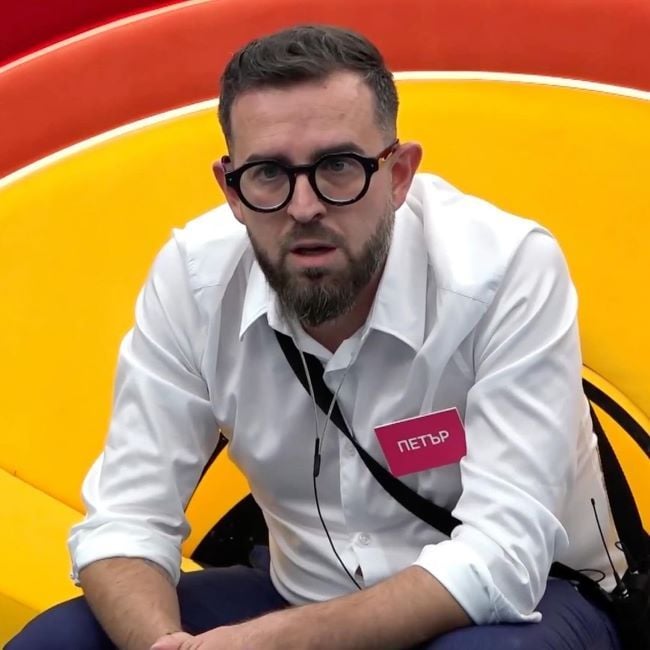 Petar Grishev in a still from the Bulgarian reality TV show, Big Brother
