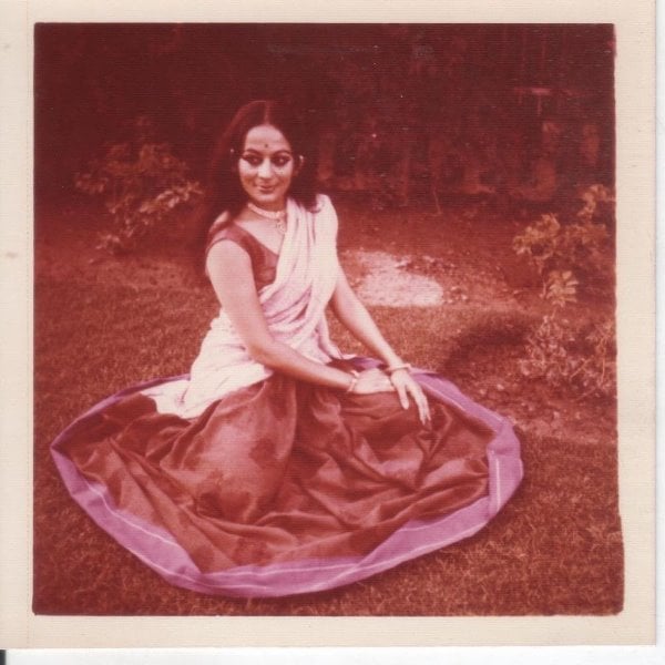 Picture of Sonal Mansingh from her college days