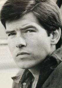 Pierce Brosnan as a young
