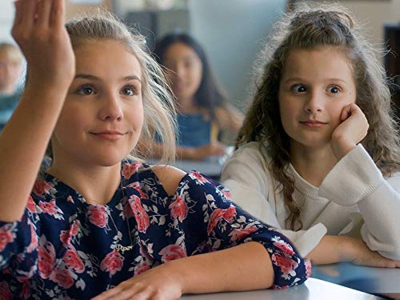 Piper Rockelle (left) in a still from the series 