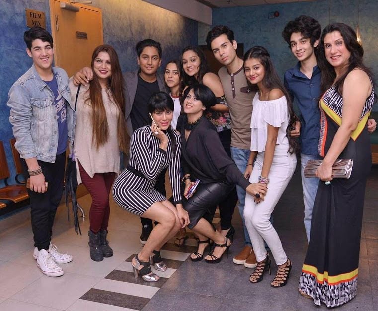 Piran Tarapore with His Friends