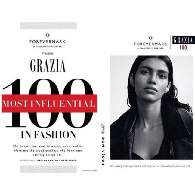 Pooja Mor in the list of top 100 influencers in fashion