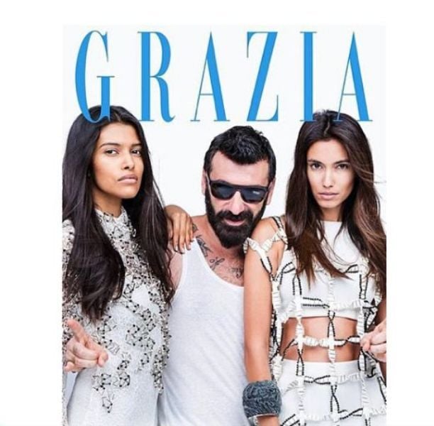 Pooja Mor on the cover of Grazia Magazine