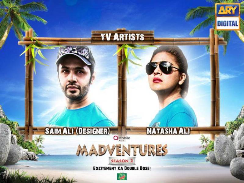 Poster of Madventures Season 2, featuring Natasha Ali